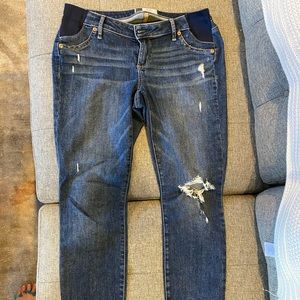 Gap Maternity True Skinny Ankle Jeans